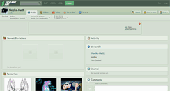 Desktop Screenshot of neeks-matt.deviantart.com
