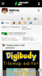 Mobile Screenshot of digibody.deviantart.com