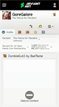 Mobile Screenshot of goregalore.deviantart.com