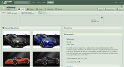 Desktop Screenshot of mdominy.deviantart.com