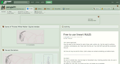 Desktop Screenshot of ponypal91.deviantart.com