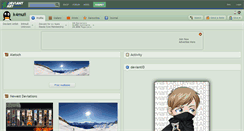 Desktop Screenshot of k4muii.deviantart.com
