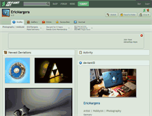 Tablet Screenshot of ericmargera.deviantart.com