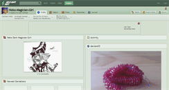 Desktop Screenshot of neko-magician-girl.deviantart.com