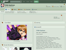 Tablet Screenshot of chibi-gazimon.deviantart.com