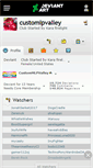 Mobile Screenshot of customlpvalley.deviantart.com