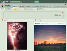 Tablet Screenshot of briedizz.deviantart.com