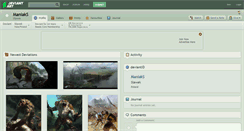 Desktop Screenshot of maniaks.deviantart.com