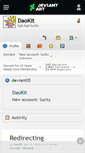 Mobile Screenshot of daokit.deviantart.com