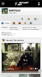 Mobile Screenshot of leahrizzo.deviantart.com