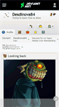Mobile Screenshot of desdinova84.deviantart.com