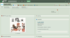 Desktop Screenshot of boyblunder.deviantart.com