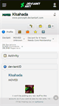 Mobile Screenshot of kisahada.deviantart.com