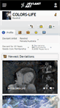 Mobile Screenshot of colors-life.deviantart.com