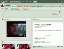 Tablet Screenshot of enobiat.deviantart.com