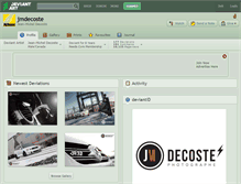 Tablet Screenshot of jmdecoste.deviantart.com