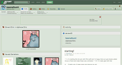 Desktop Screenshot of kasenaitsumi.deviantart.com