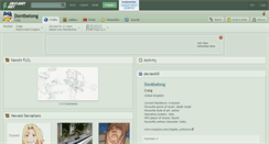 Desktop Screenshot of dontbelong.deviantart.com