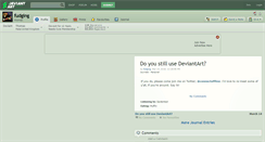 Desktop Screenshot of fudging.deviantart.com