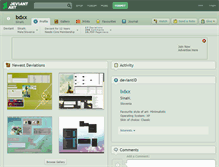 Tablet Screenshot of bdxx.deviantart.com
