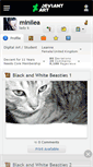 Mobile Screenshot of minilea.deviantart.com