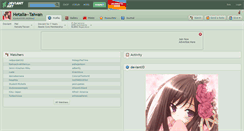 Desktop Screenshot of hetalia--taiwan.deviantart.com