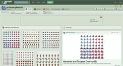 Desktop Screenshot of princess-phoenix.deviantart.com