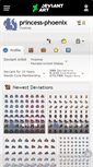 Mobile Screenshot of princess-phoenix.deviantart.com