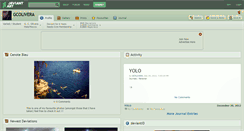 Desktop Screenshot of gcolivera.deviantart.com