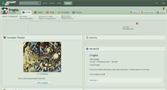Desktop Screenshot of frogisis.deviantart.com