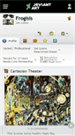 Mobile Screenshot of frogisis.deviantart.com