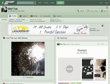 Tablet Screenshot of bby11us.deviantart.com