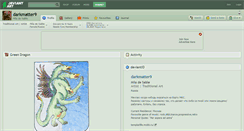 Desktop Screenshot of darkmatter9.deviantart.com