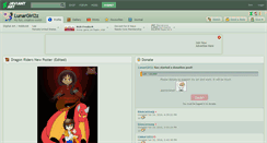 Desktop Screenshot of lunargirl2z.deviantart.com