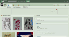 Desktop Screenshot of ldav.deviantart.com