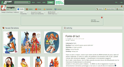 Desktop Screenshot of morgate.deviantart.com
