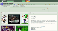 Desktop Screenshot of happytreefriendluver.deviantart.com