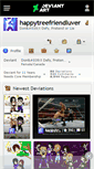 Mobile Screenshot of happytreefriendluver.deviantart.com