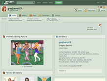 Tablet Screenshot of gregbarrett9.deviantart.com
