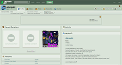 Desktop Screenshot of alienpoki.deviantart.com