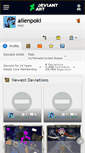 Mobile Screenshot of alienpoki.deviantart.com