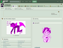 Tablet Screenshot of eridanplz.deviantart.com