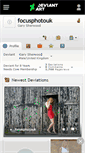 Mobile Screenshot of focusphotouk.deviantart.com