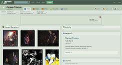 Desktop Screenshot of corpse-princess.deviantart.com