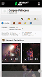 Mobile Screenshot of corpse-princess.deviantart.com