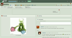 Desktop Screenshot of daniema.deviantart.com