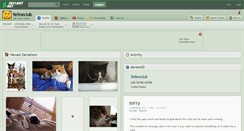 Desktop Screenshot of felineclub.deviantart.com