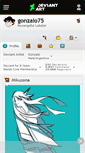 Mobile Screenshot of gonzalo75.deviantart.com