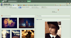 Desktop Screenshot of mizzbo-360.deviantart.com
