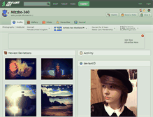 Tablet Screenshot of mizzbo-360.deviantart.com
